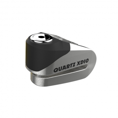MOTOCIKLU DROŠĪBAIi Oxford Quartz XD10 disc lock(10mm pin) Brushed stainless effect