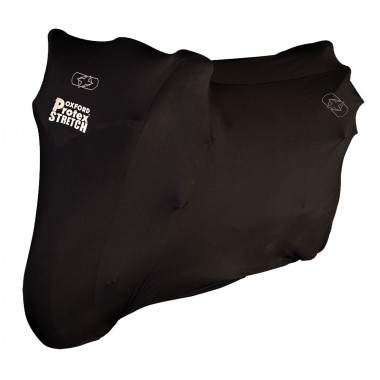 BIKE COVER OXFORD PROTEX STRETCH INDOOR BLACK XLARGE