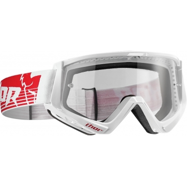 MX GOGGLE THOR CONQUER RED/WHITE