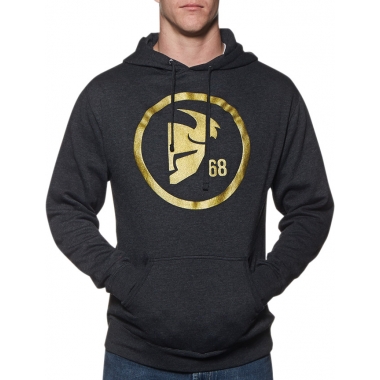 THOR GASKET CHARCOAL/GOLD PULLOVER